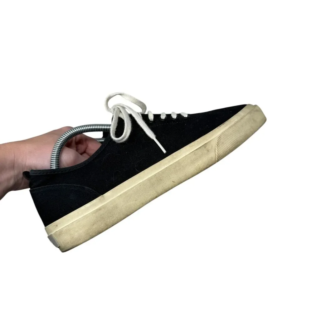 Everlane The Forever Black Canvas Sneaker Capsole Casual Mens 9.5 Women 11.5